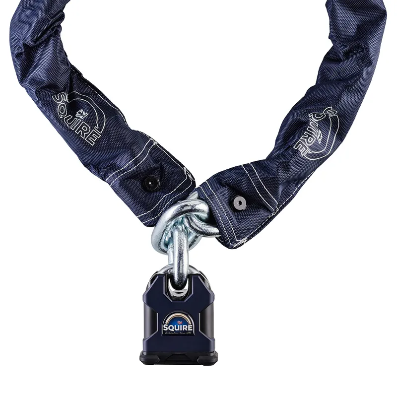 Squire Juggernaut 65 Lock And Chain Black 14x1200mm