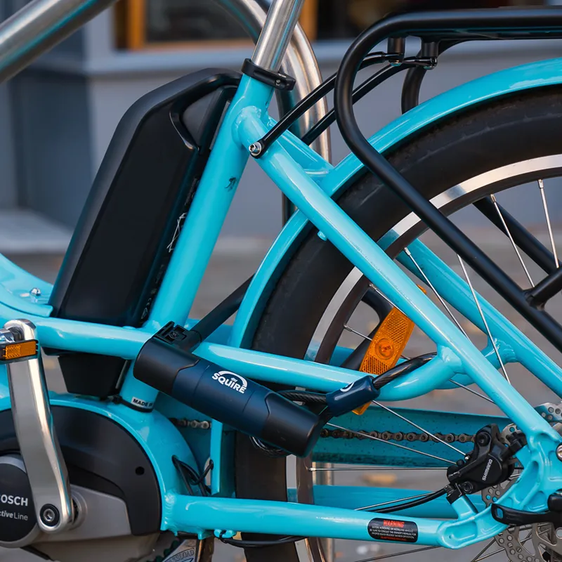 Squire Matterhorn 230/10C D-Lock And Cable Kit Black 230mm-2