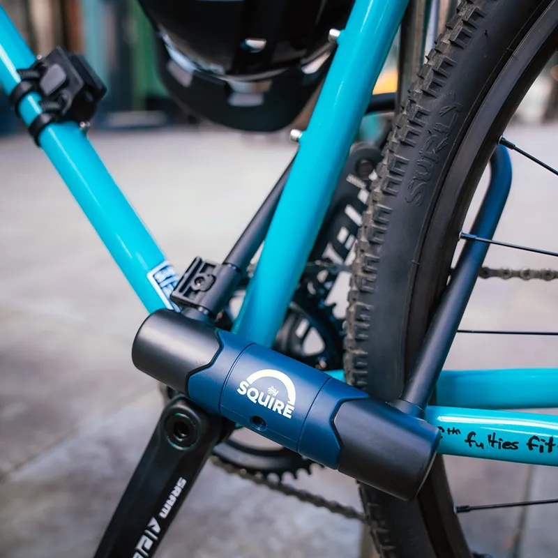 Squire Nevis 230/10C D-Lock And Cable Kit Black 230mm-1