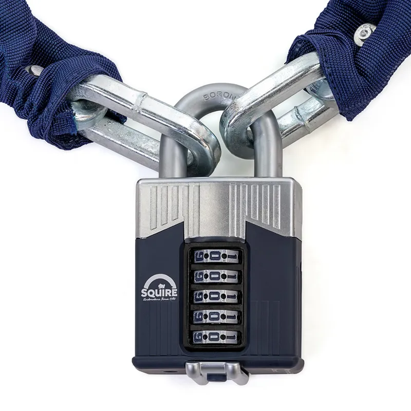 Squire Warrior 65 Combi Lock Black 10x1200mm -2