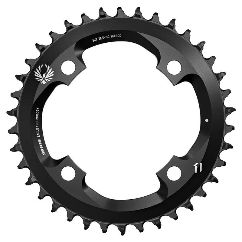 Sram Eagle X-Sync 2 104BCD Steel Chainring 38T Black