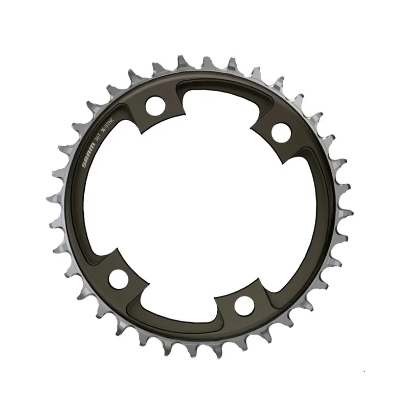Sram X Sync 107 BCD Road Chainring Blast Black