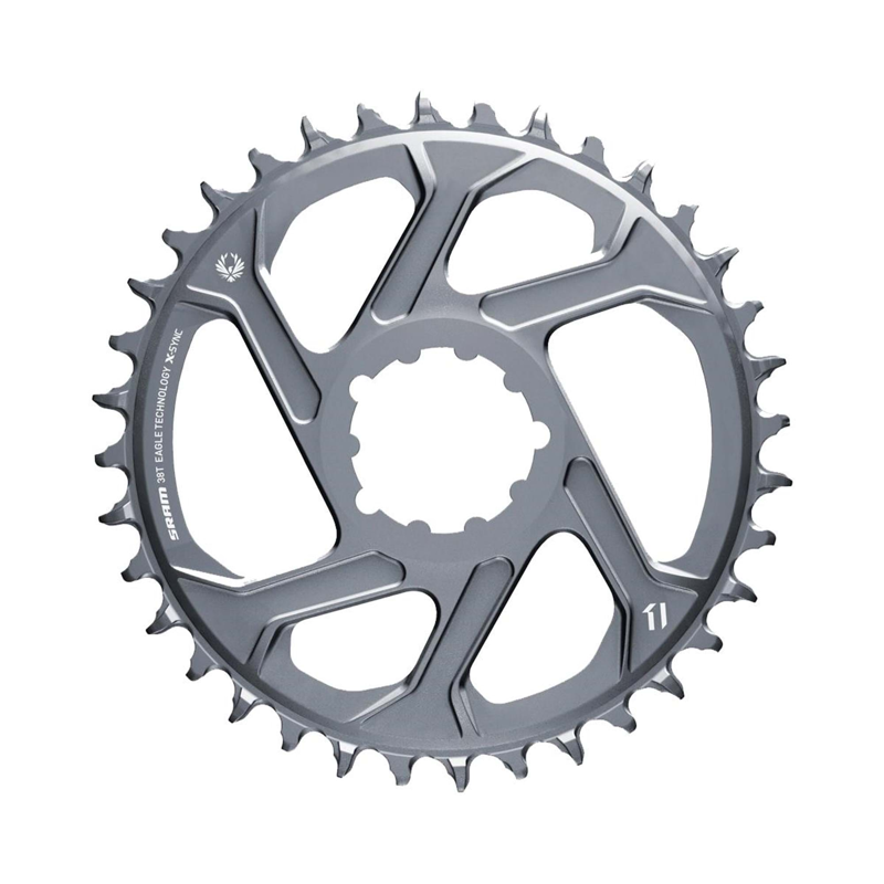 Sram X-Sync 2 Direct Mount Chainring 6mm Offset Eagle Polar Grey-1