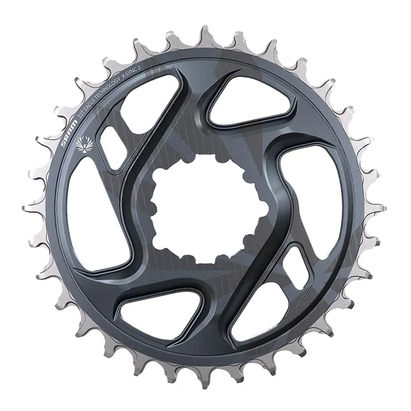 Sram X-Sync 2 Eagle Direct Mount Chainring 3mm Offset Boost Lunar/Polar Grey