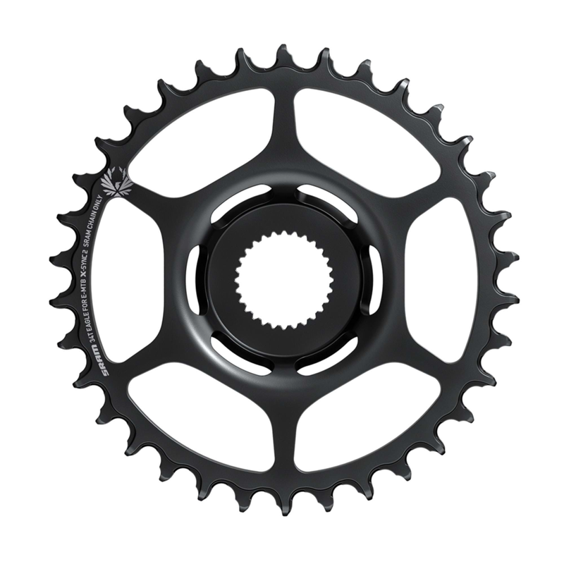 SramX-Sync 2 Bosch Direct Mount Chainring Black-1