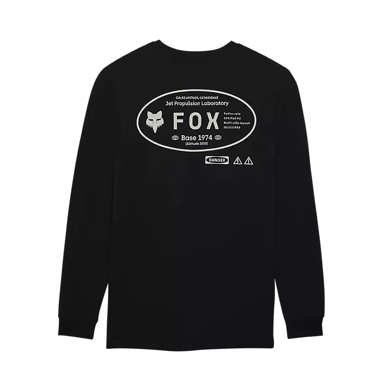 Stamped Long Sleeve Premium Tee Black-1