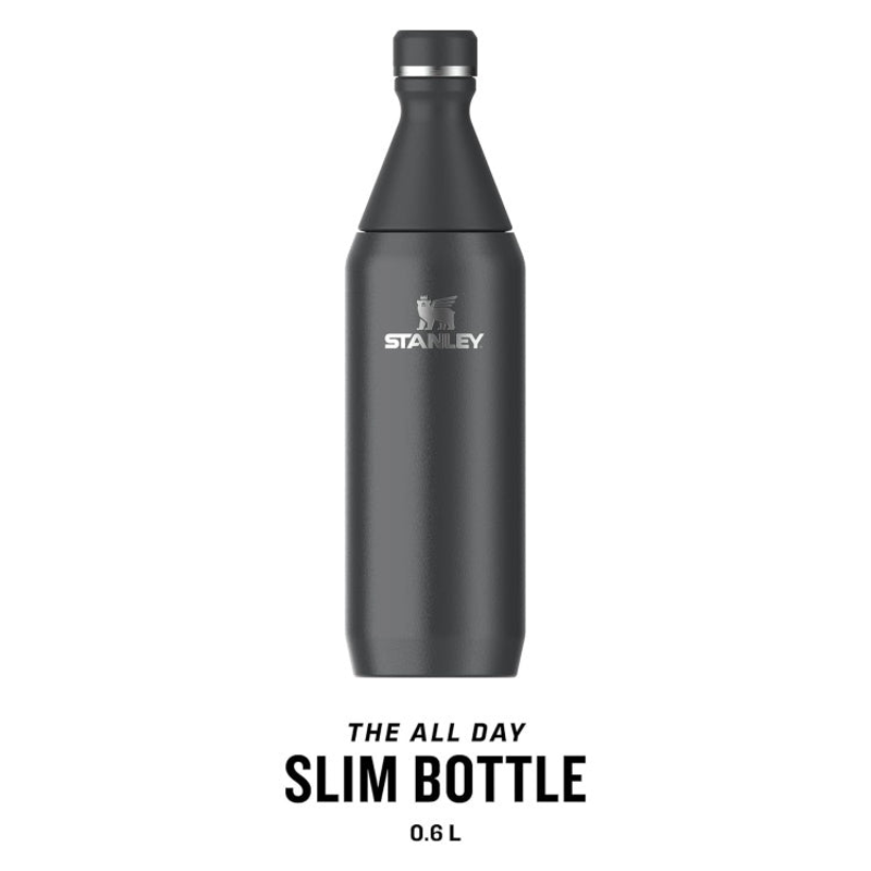Stanley All Day Slim Bottle 0.6L Black-1