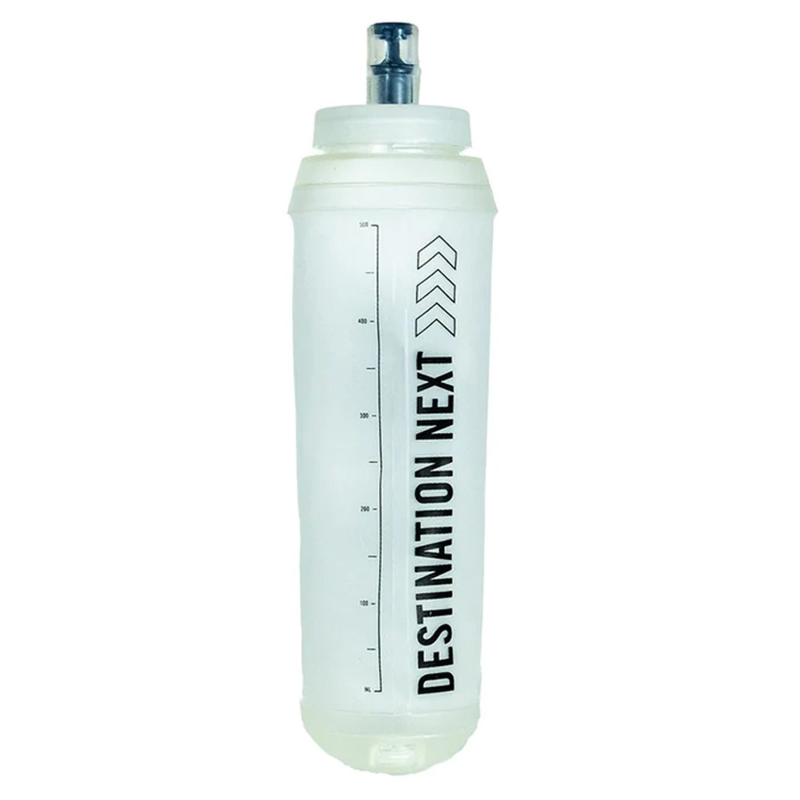 STYRKR Soft Water Bottle Running Flask 500ml White-1