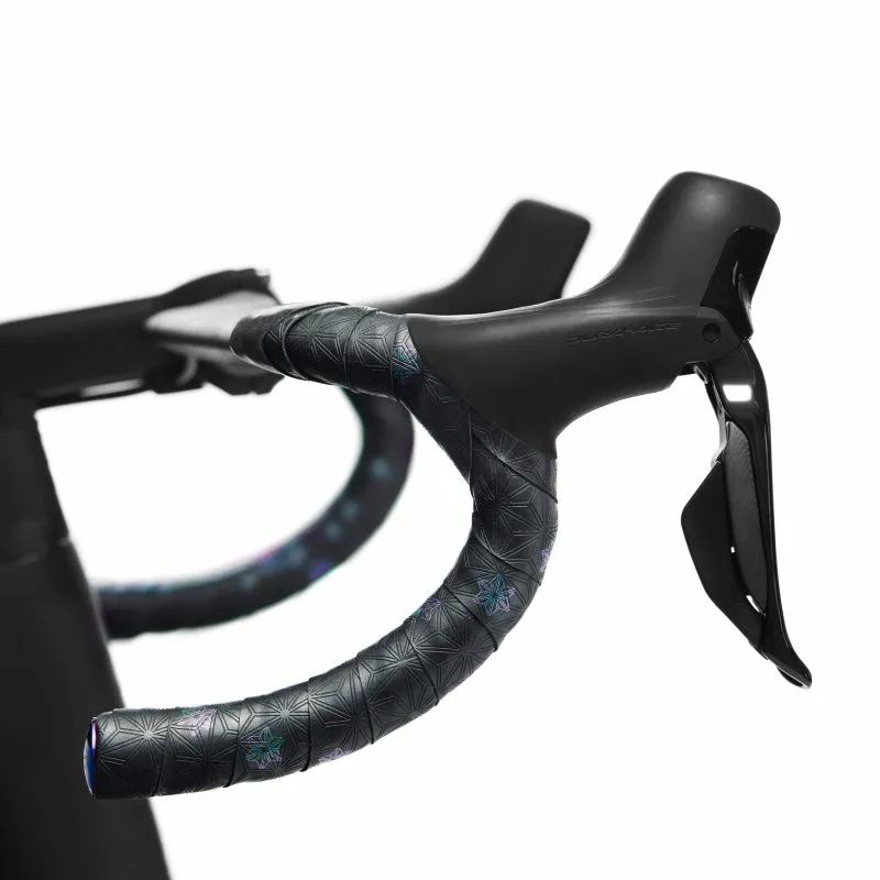 Supacaz Sticky Kush Galaxy Bar Tape Oil Slick + Oil Slick Plugs-1