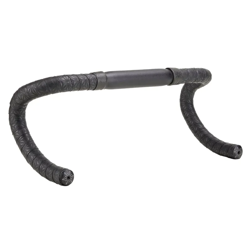 Supacaz Sticky Kush Classic Bar Tape with Plugs Black/Ano Black-1