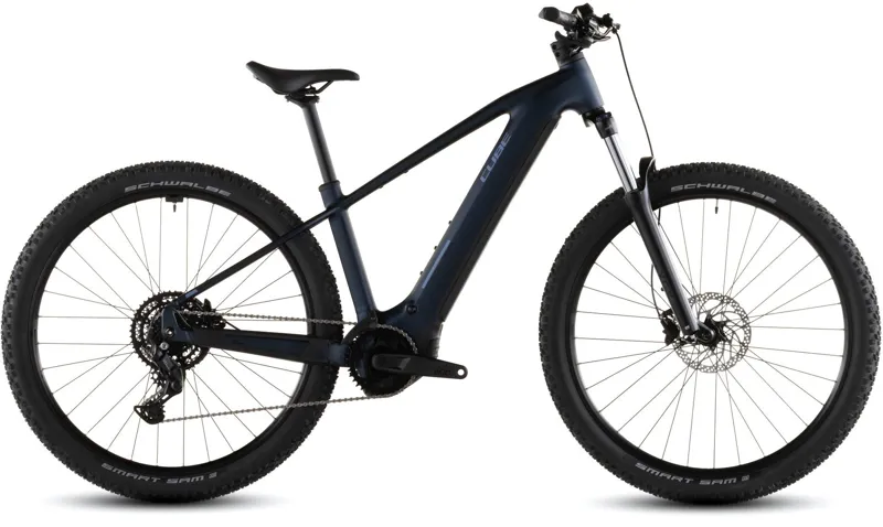 Cube Reaction Hybrid Performance 600 Electric Mountain Bike 2026 Indigo Blue