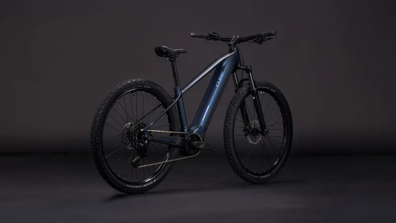 Cube Reaction Hybrid Performance 600 Electric Mountain Bike 2026 Indigo Blue-1