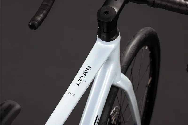 Cube Attain Race Road Bike 2027 Glacier/Black-2
