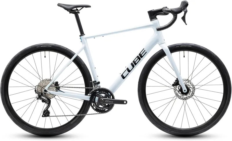 Cube Attain Race Road Bike 2027 Glacier/Black