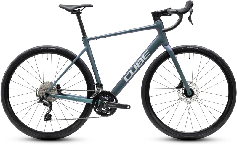 Cube Attain Race Road Bike 2027 Grey/White