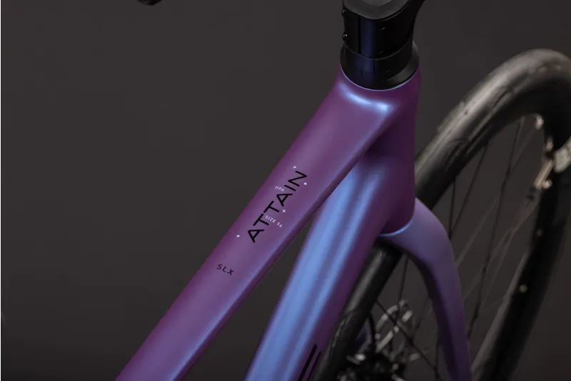 Cube Attain SLX Road Bike 2027 Blue/Black-2