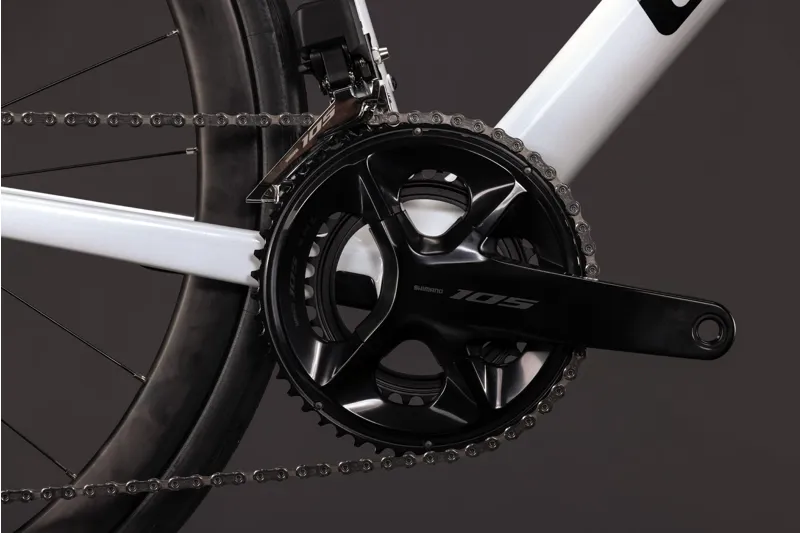 Cube Attain C:62 SLX Road Bike 2027 White/Black-4