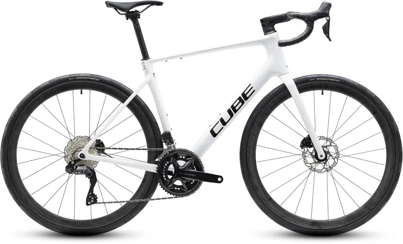 Cube Attain C:62 SLX Road Bike 2027 White/Black