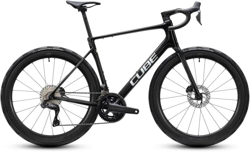 Cube Attain C:62 SLT Road Bike 2027 Carbon/White