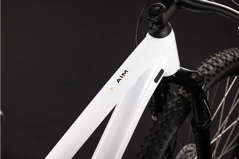 Cube Aim One Mountain Bike 2027 White/Black-2