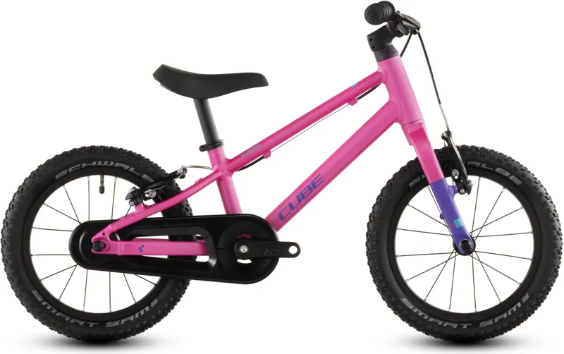 Cube Numove 140 14in 2027 Kids Bike Fucsia/Plum