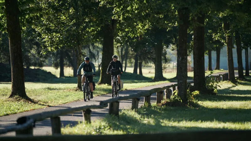 Cube Touring Hybrid One 500 ELectric Bike 2025 Cotton/Grey-1