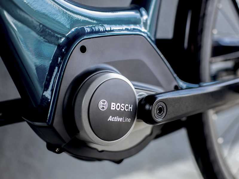 Trek District+ 1 Lowstep Electric Hybrid Bike 2023 Dark Aquatic-5