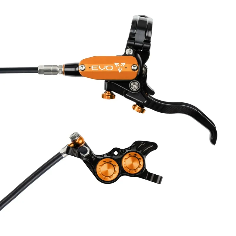 Hope Tech 4 EVO GR4 Disc Brake Set Orange-1