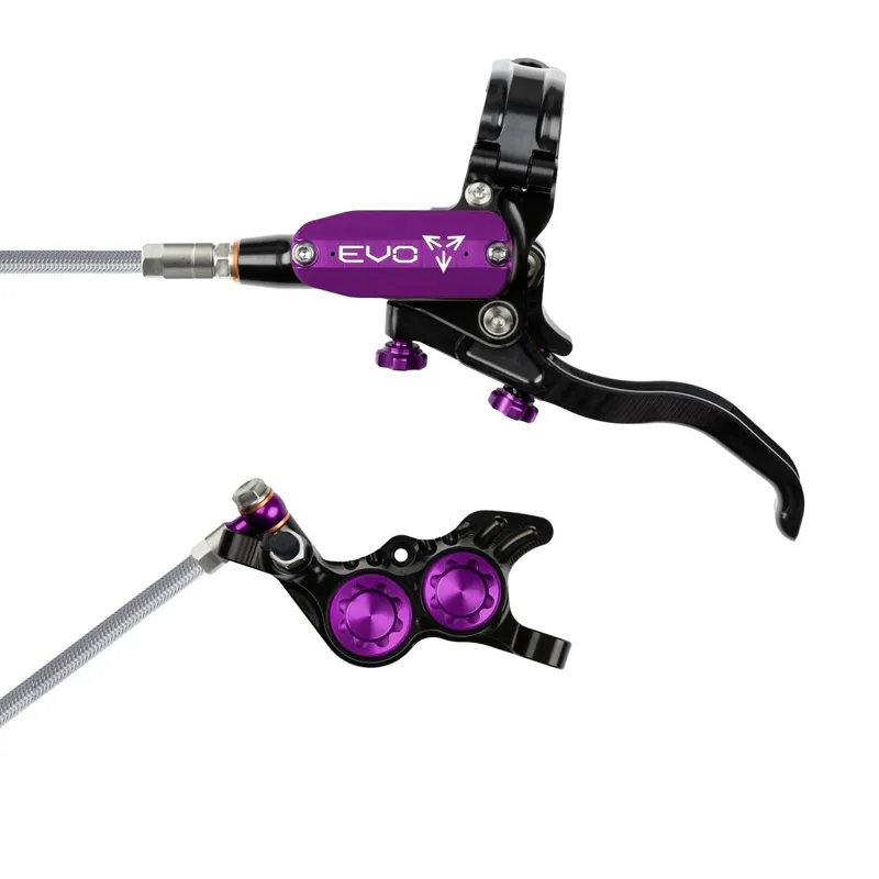 Hope Tech 4 EVO GR4 Disc Brake Set Purple