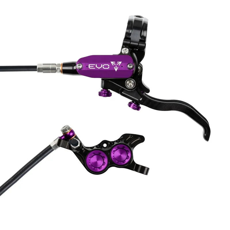 Hope Tech 4 EVO GR4 Disc Brake Set Purple-1