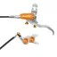 Hope Tech 4 EVO GR4 Disc Brake Set Silver/Orange