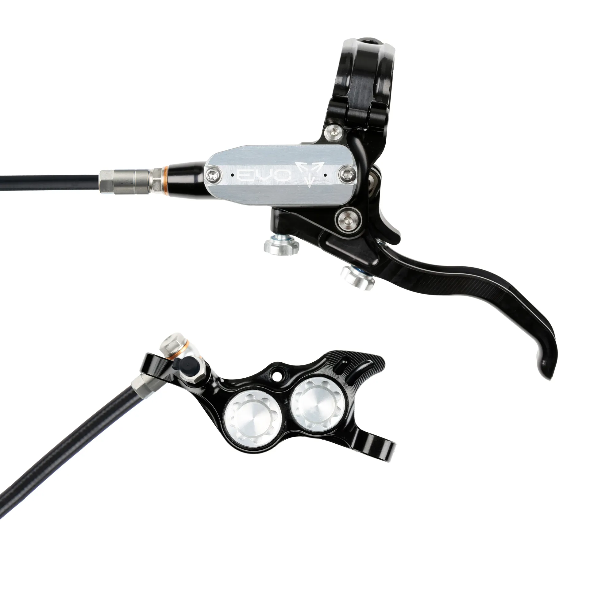 Mode Tech Brake Hope Tech 4 EVO TR4 Disc Brake Set Black/Silver