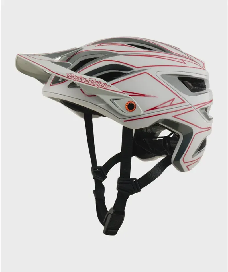 TLD A3 MTB Helmet Pinstripe Grey