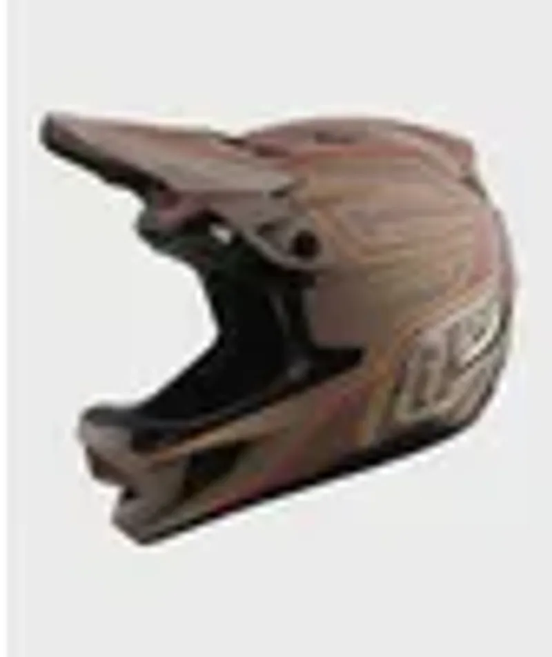 Troy Lee Designs D4 Polyacrylite Helmet Shadow Pro Timber