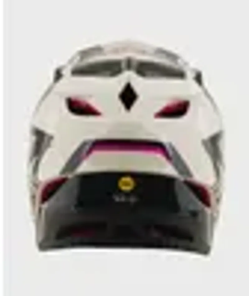 Troy Lee Designs D4 Polyacrylite Helmet Turbo Acid / Fuchsia-4