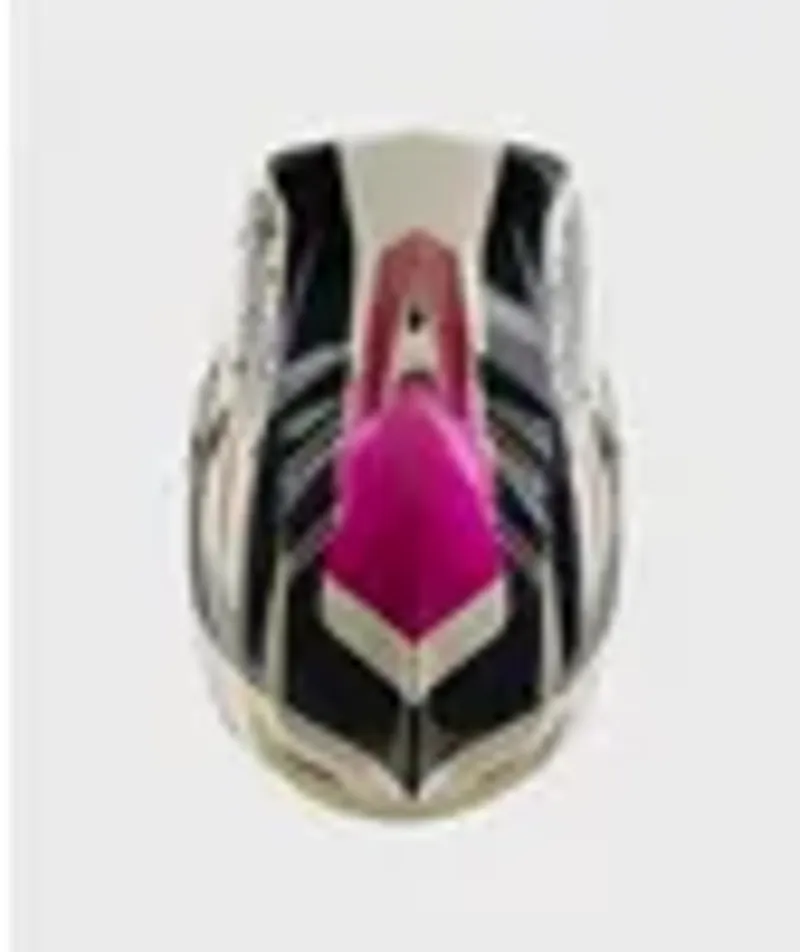 Troy Lee Designs D4 Polyacrylite Helmet Turbo Acid / Fuchsia-3