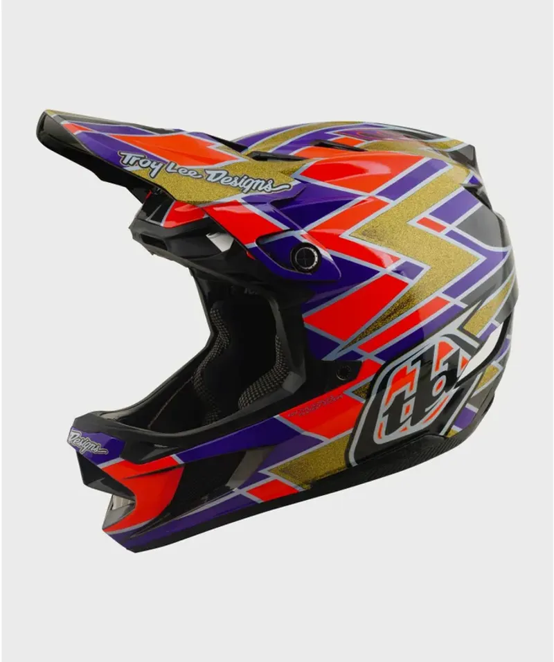Troy Lee Designs D4 Carbon Helmet Flush Violet-1