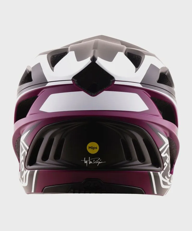 Troy Lee Designs Amper 2 Helmet Amper White Fuchsia-1