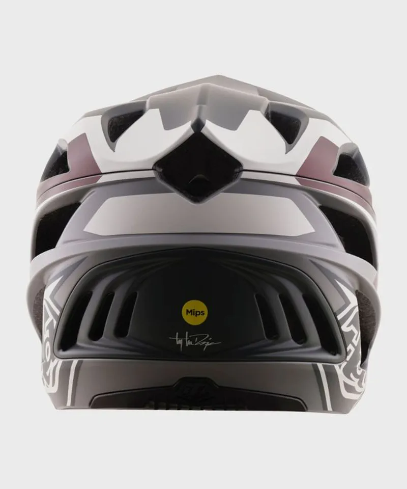 Troy Lee Designs Stage 2 Helmet Amper Gray Pumice-3