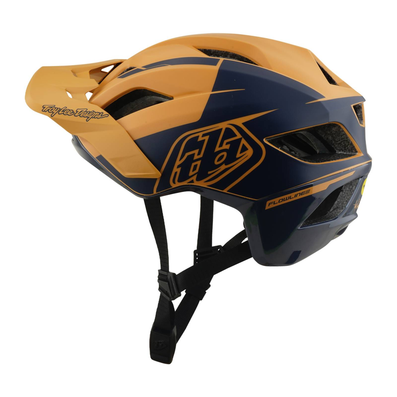 Troy Lee Designs Flowline SE Helmet Hydro Mustard/Black Iris-2