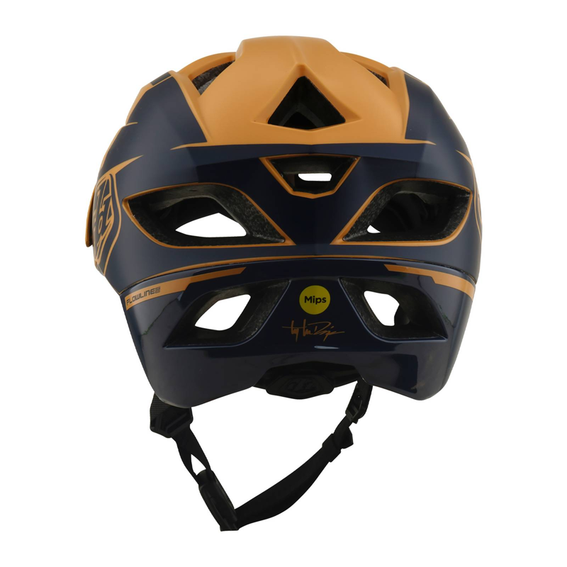 Troy Lee Designs Flowline SE Helmet Hydro Mustard/Black Iris-3
