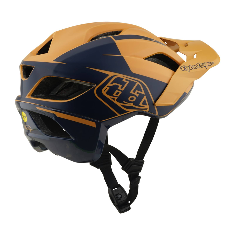 Troy Lee Designs Flowline SE Helmet Hydro Mustard/Black Iris-4