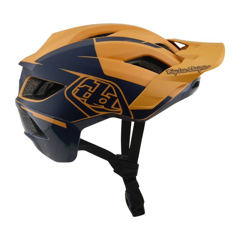 Troy Lee Designs Flowline SE Helmet Hydro Mustard/Black Iris-5