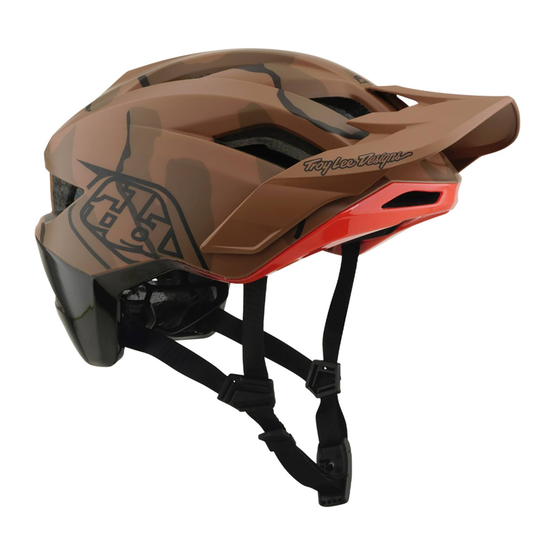 Troy Lee Designs Flowline SE Helmet Badge Sienna / Camo