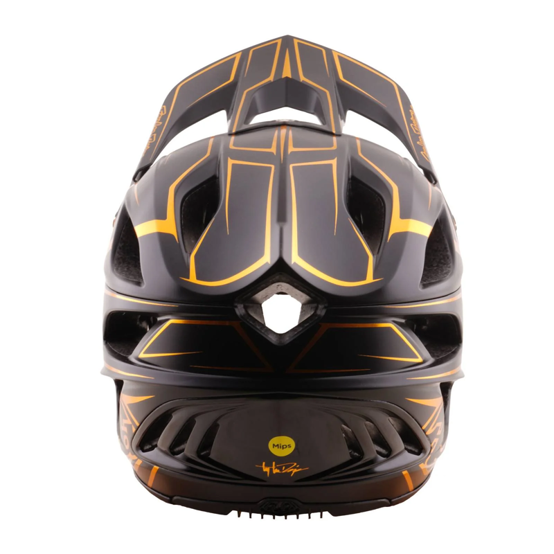 Troy Lee Designs Stage Stunt Full Face MIPS MTB Helmet Pinstripe Black-3