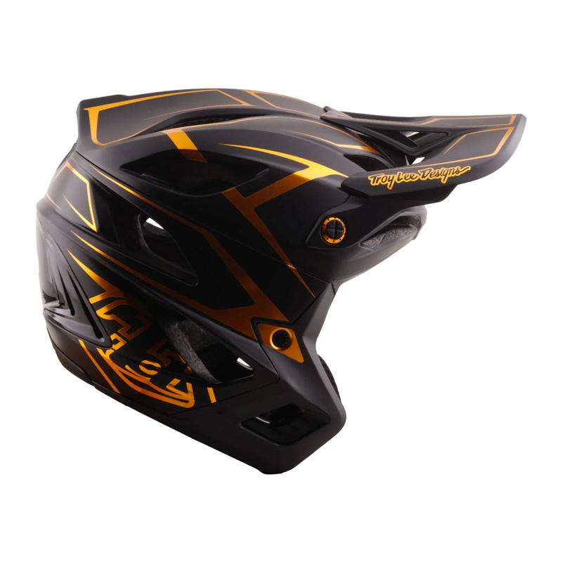 Troy Lee Designs Stage Stunt Full Face MIPS MTB Helmet Pinstripe Black-6