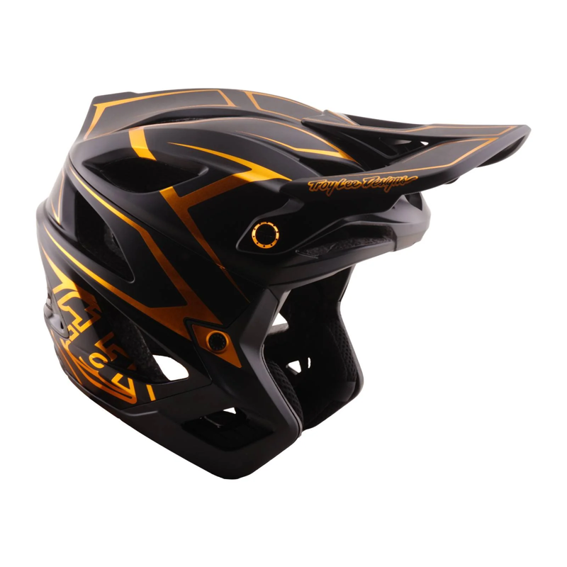 Troy Lee Designs Stage Stunt Full Face MIPS MTB Helmet Pinstripe Black-7
