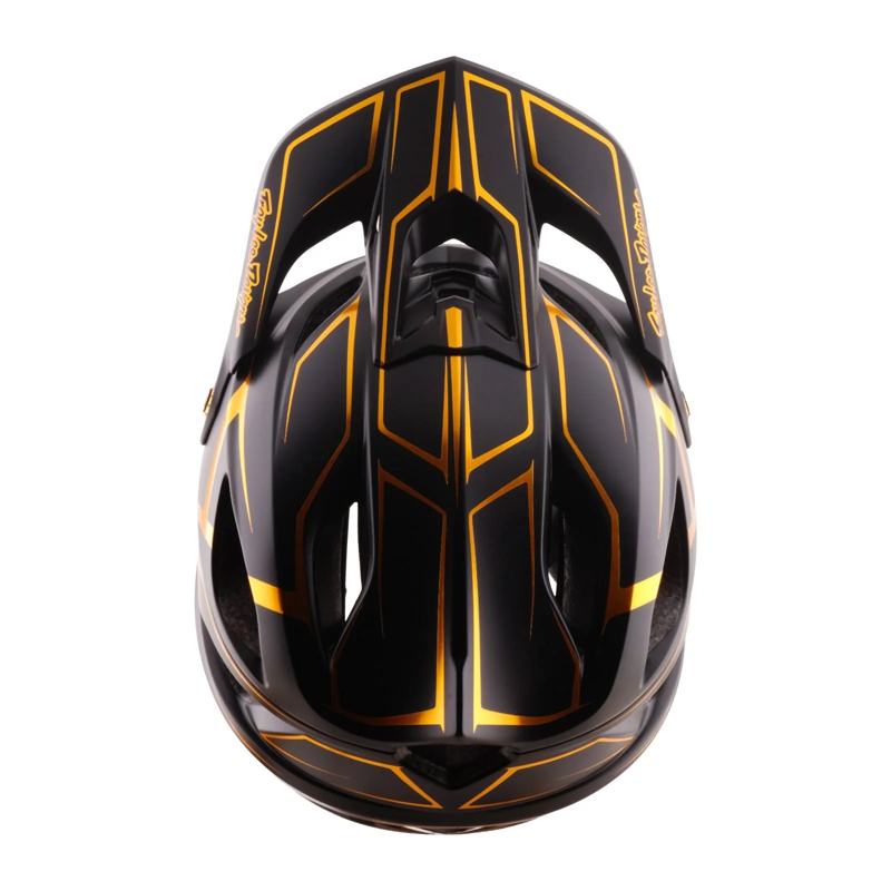 Troy Lee Designs Stage Stunt Full Face MIPS MTB Helmet Pinstripe Black-4