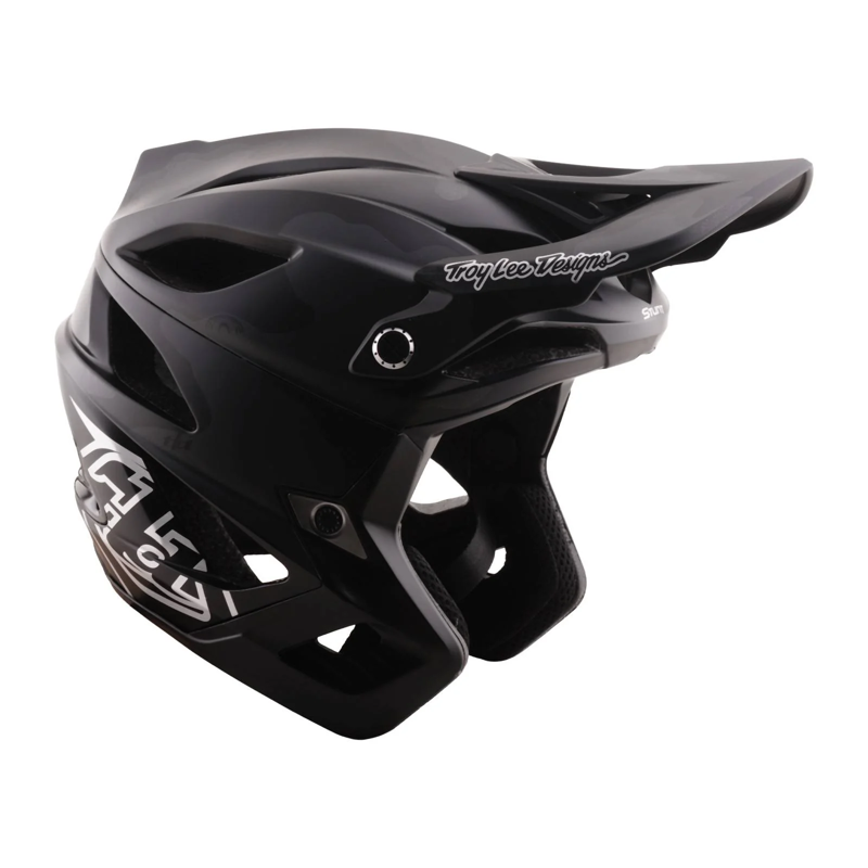 Troy Lee Designs Stage Stunt Full Face MIPS MTB Helmet Black Camo-5
