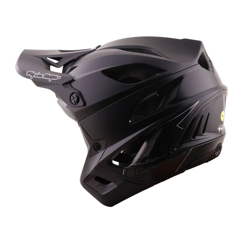 Troy Lee Designs Stage Stunt Full Face MIPS MTB Helmet Black-1